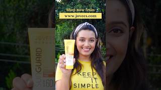 Sunscreen for all skin  Jovees Herbal spf 60 sunscreen lotion  non oily non greasy no white cast [upl. by Bakki]