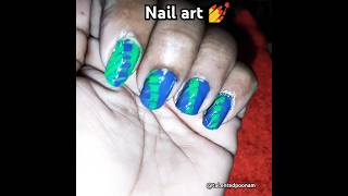 Do Simple and easy nail art at home 🥰fashion shortsvideo nails nailsart nailsnailsnails [upl. by Llenyt]