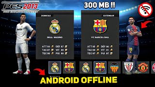 GAME PS3 DI ANDROID  PES 2013 ANDROID OFFLINE  GAME SEPAKBOLA OFFLINE HP TERBAIK [upl. by Xever]