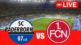 SC Paderborn  1 FC Nürnberg LIVE 🔴 2 Bundesliga 20242025 [upl. by Regdor]