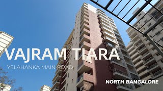 Vajram Tiara  Penthouses  Luxury 4 BHK Duplex Apartments in Yelahanka Main Road North Bangalore [upl. by Ohs385]