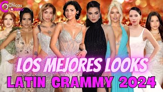 ESTOS FUERON LOS MEJORES LOOKS DE LOS LATIN GRAMMY 2024latingrammy [upl. by Kallman]