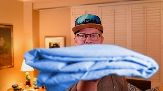 How to Fold a Fitted Sheet in 4 Easy Steps  Easy and Fast [upl. by Helaine510]