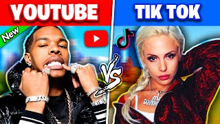 SONGS THAT BLEW UP ON YOUTUBE vs SONGS THAT BLEW UP ON TIKTOK [upl. by Kerman]