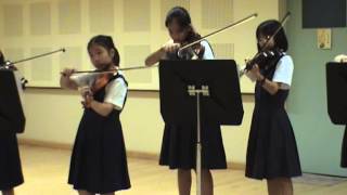 Raffles Girls Primary School String Ensemble Rehearsal quotSymphony No39quot [upl. by Rehpotsirhc491]