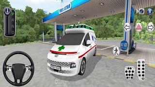 3D Driving Class 005 New Hyundai SUV Caramp Parking in garage Auto Repair Shop BestAndroid Games [upl. by Anelim306]