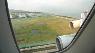 Asiana Airlines B747400 LAXICN Landing [upl. by Veronique833]