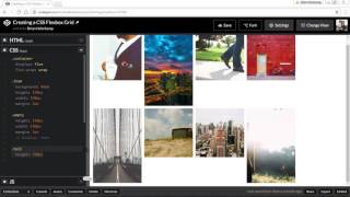 Create a Grid Using CSS Flexbox [upl. by Bayer322]