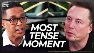 Elon Musk Gets Pissed When Don Lemon Blames His Success on ‘White Privilege’ [upl. by Refinnej134]