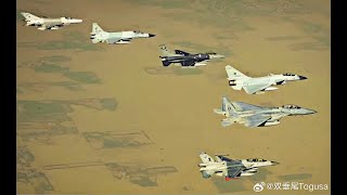 巴基斯坦空军军演，J10C吊打F16和F15，成为巴最强战机。简单快乐，西葛西约克熊哥 [upl. by Barfuss]