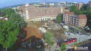 Haslam College of Business Construction Timelapse Video  May 9  June 15 2024 [upl. by Averir]