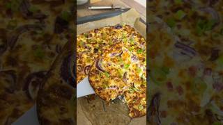 Flammkuchen Schüttelpizza 😍 fitnessanna abnehmrezepte  unbezahlte Werbung [upl. by Ilatfen]