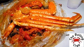 BOILING CRABS quotWHOLE SHABANGquot  SECRET RECIPE [upl. by Learsiy]