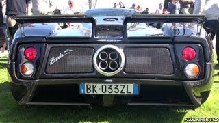 Pagani Zonda S BRUTAL REVS and Sound [upl. by Ylyl101]