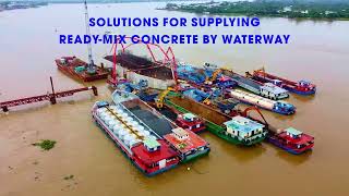 Solutions For Supplying Readymix Concrete By Waterway [upl. by Mandie]