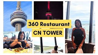 360 Restaurant at Torontos CN Tower  Unforgettable Dining in the Clouds [upl. by Burkle]