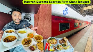 New DelhiHowrah Duronto Express First Ac COUPE journey  Delicious Unlimited IRCTC food  Ep1 [upl. by Ainirtac]