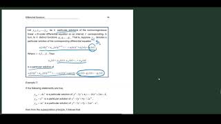 Superposition Principle Nonhomogeneous Equations [upl. by Jaunita234]