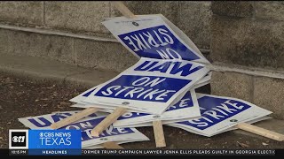 Arlington GM plant workers join UAW strike [upl. by Veneaux337]