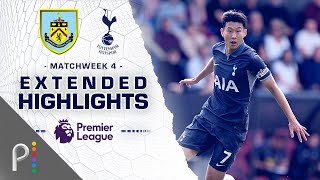 Burnley v Tottenham Hotspur  PREMIER LEAGUE HIGHLIGHTS  922023  NBC Sports [upl. by Nosnah763]