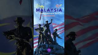 Selamat Menyambut Hari Kebangsaan yang ke67  Shorts Merdeka Kemerdekaan Patriotik Malaysia [upl. by Nniuqal]