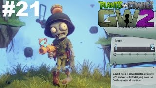 Plants vs Zombies Garden Warfare 2  Gameplay Part 21  Foot Soldier Multiplayer [upl. by Annayr]