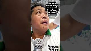 The Most Modern Song I know yes its True Tunay na Tunaykaraoke tawa supertalipa [upl. by Schwenk]