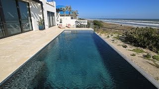 Custom Pebble Pool Finish  French Gray [upl. by Nimad]