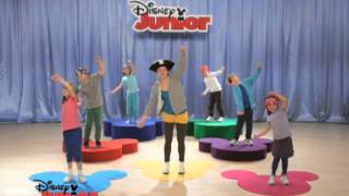 Dansa som Jake och Piraterna  Disney Junior Sverige [upl. by Wilhide]