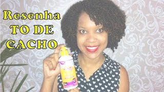 Resenha Creme de Pentear Crespíssimo Poderoso  Linha To De Cacho Salon Line [upl. by Naras]