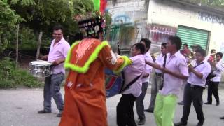 Chinelo De Coatetelco Bailando El Chaparro De La Tambora Banda SJ [upl. by Livy]