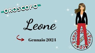 LEONE ♌️ OROSCOPO GENNAIO 2024 ⭐️ Cielo Del MESE 🌙 [upl. by Federica]