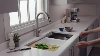 Prolific™ Stainless Steel Kitchen Sink  KOHLER [upl. by Nnylyma578]