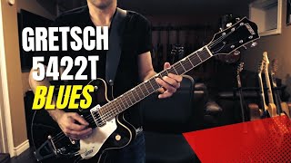 Gretsch 5422T Blues Shuffle in A [upl. by Gladys475]