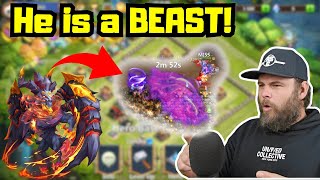 Cyclonica Game Play  He is a Beast  Castle Clash [upl. by Eciruam634]