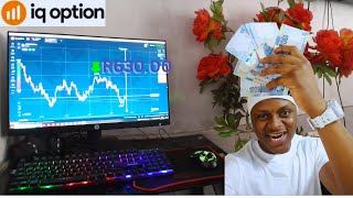 Funded Forex Trader Flips A R200 Account First time Trading IQ OPTIONS Equity Edge 50 000 [upl. by Lesiram]