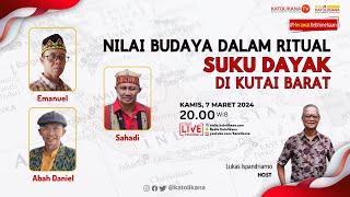 NILAI BUDAYA DALAM RITUAL SUKU DAYAK DI KUTAI BARAT [upl. by Neill]