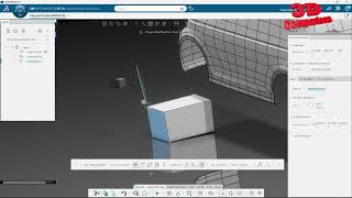 3D Experience CATIA  Creative Design Experience  Align to feature [upl. by Triley]