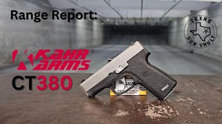 Range Report Kahr Arms CT380 Single Stack 380 ACP [upl. by Aicemat318]