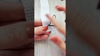 How to start cross stitching  Learn hand embroidery secrets with Unique Embroidery  Crafting tip [upl. by Yelsiap323]