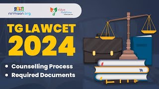 TG LAWCET 2024  Counselling process  Required Documents education [upl. by Hairem]