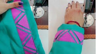 Beautiful sleeve design sleevesdesign sewing [upl. by Bobinette818]