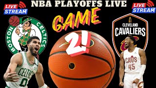 Boston Celtics vs Cleveland Cavaliers Live Watch 🏀 NBA Conference Playoff GAME 2 [upl. by Ahsykal439]