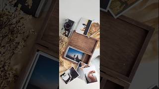 Photo box for preserving memories ✨ photobox woodencraft memorybox [upl. by Bondon296]