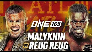 Reug Reug bat Anatoly Malykhin et sacré Champion du monde des poids lourds ONE Championship [upl. by Leuqcar]