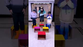 The Box Jumping Challenge Is So Exciting Who Will Win In The EndChristmas Funnyfamily Partygame [upl. by Nitin]