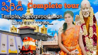 Shiridi tour  Darshan satram room food and more  షిరిడీ ఫుల్ టూర్ [upl. by Annocahs]