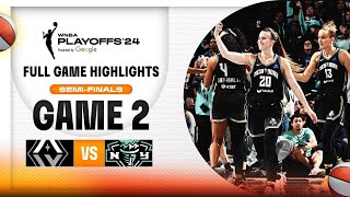 Las Vegas Aces vs New York Liberty  FULL GAME HIGHLIGHTS  October 1 2024 [upl. by Aneliram]