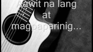 Parokya ni Edgar  Gitara  Lyrics [upl. by Genny]