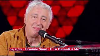 011121  Erminio Sinni  E Tu Davanti A Me piano e voce live [upl. by Ellennod]